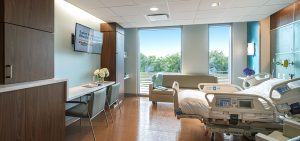 RWJ-Barnabas-Health-Cooperman-Family-Pavilion-medical-surgical-patient-room-WmBlanchard-Construction-WWE004